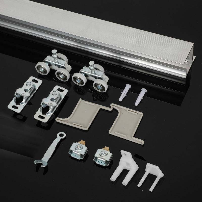 Custom 1 Doors Sliding Door Hardware Kit Factory Price