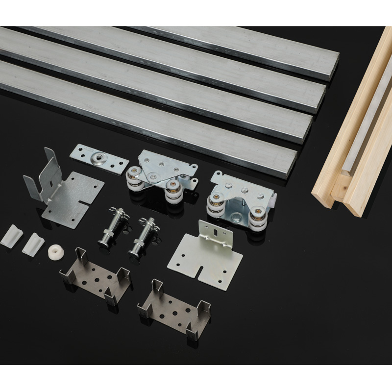 Wholesale 400 lbs pocket door hardware frame kit