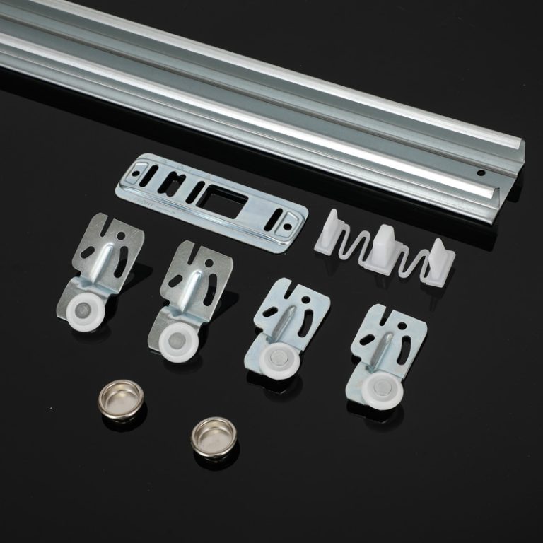 Wholesale 60 LBS 2 Doors Sliding Door Hardware Kit – Slot Adjust-SA/ST