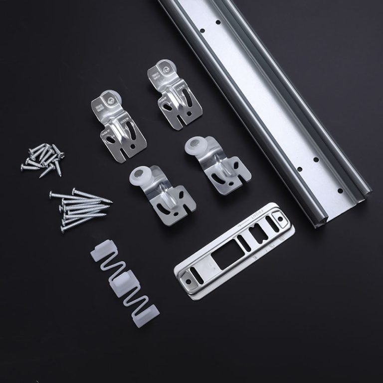 Wholesale 60 LBS 2 Doors Sliding Door Hardware Kit – Slot Adjust-ST
