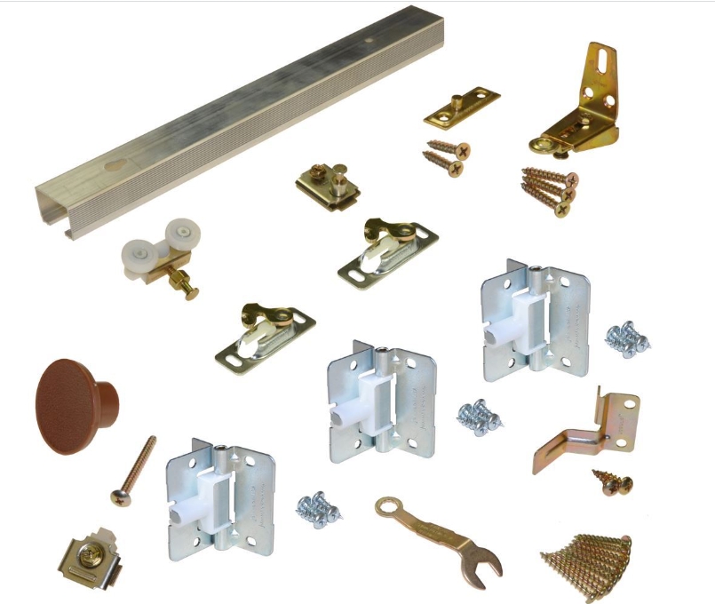 Wholesale 50 LBS Bi-Fold Door Hardware Kit-2/4 Doors 111FD