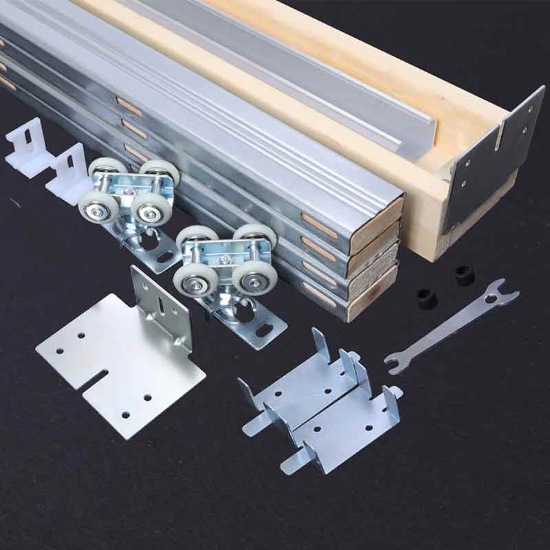 Wholesale 2x4 250 lbs pocket door frame kit