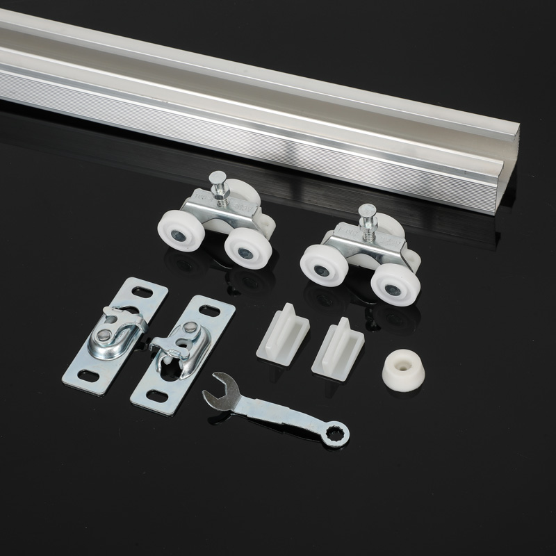 125 LBS Pocket Door Track & Hardware Kit