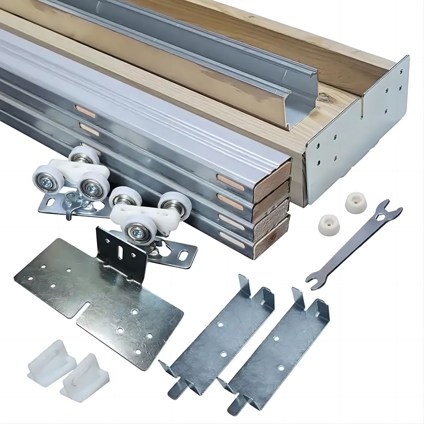 Wholesale 2x6 200 LBS Pocket Door Hardware Frame Kit