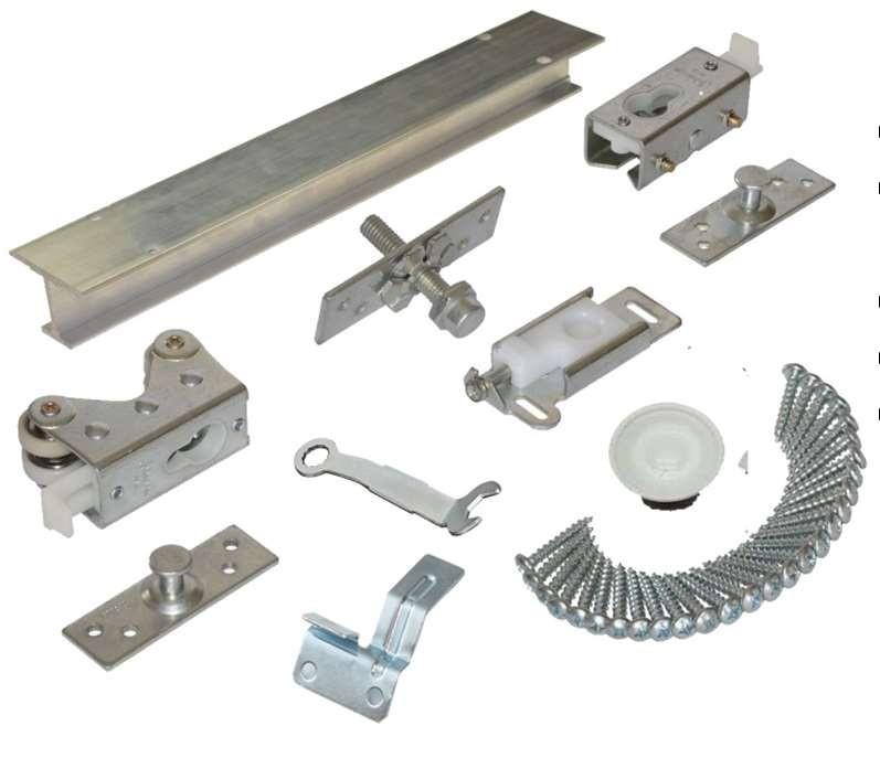 Wholesale 200 LBS Bi-Fold Door Hardware Kit-2/4 Doors