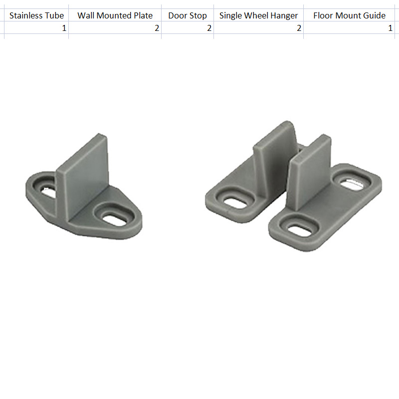 Wholesale Stainless Barn Door Hardware Kit