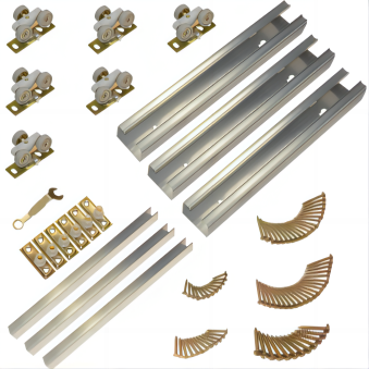 Wholesale 150 200 400 Mutil Doors Sliding Door Hardware Kit